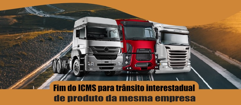 Aprovado fim do ICMS para trânsito interestadual de produto da mesma empresa