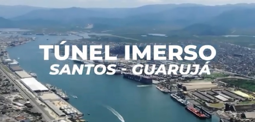 Autoridades realizarão reuniões com investidores no túnel Santos-Guarujá