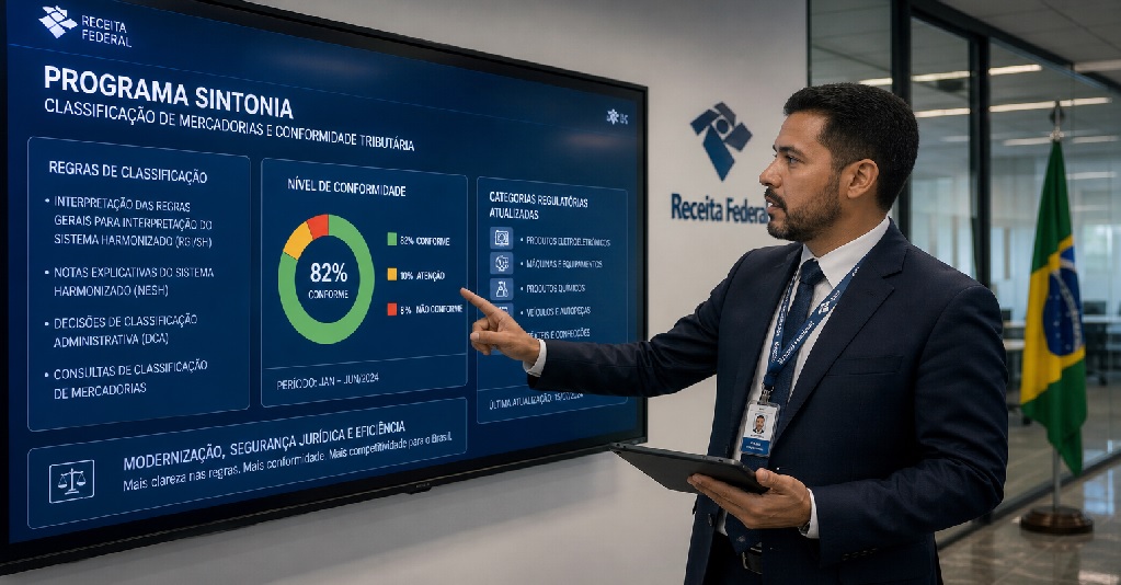 Receita Federal aperfeiçoa Programa Sintonia e atualiza regras de classificação
