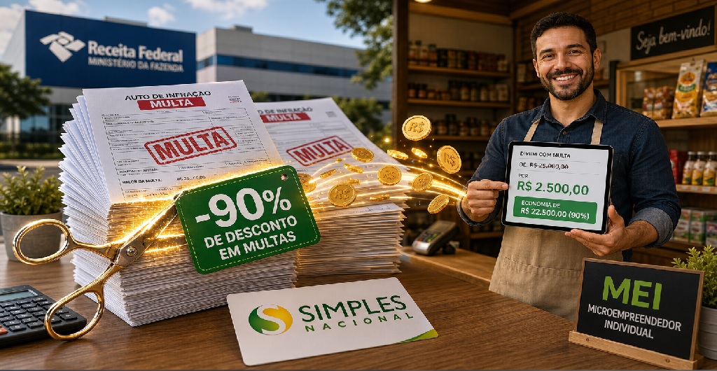 Simples Nacional e MEI podem ter descontos de até 90% em multas