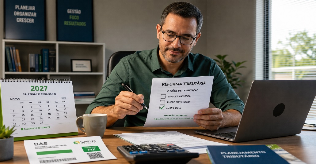 Simples Nacional: empresas já podem optar por recolher IBS e CBS fora do DAS em 2027